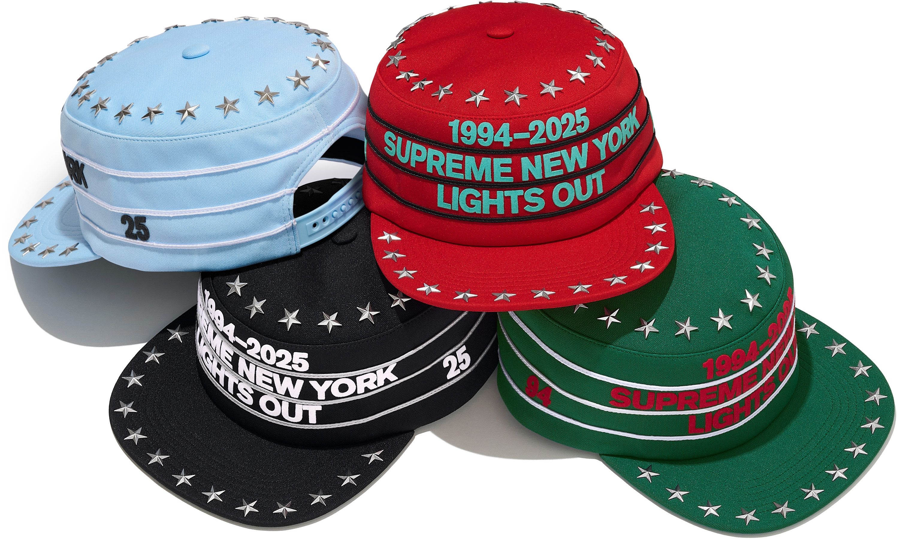 Stars Studded Pillbox Hat